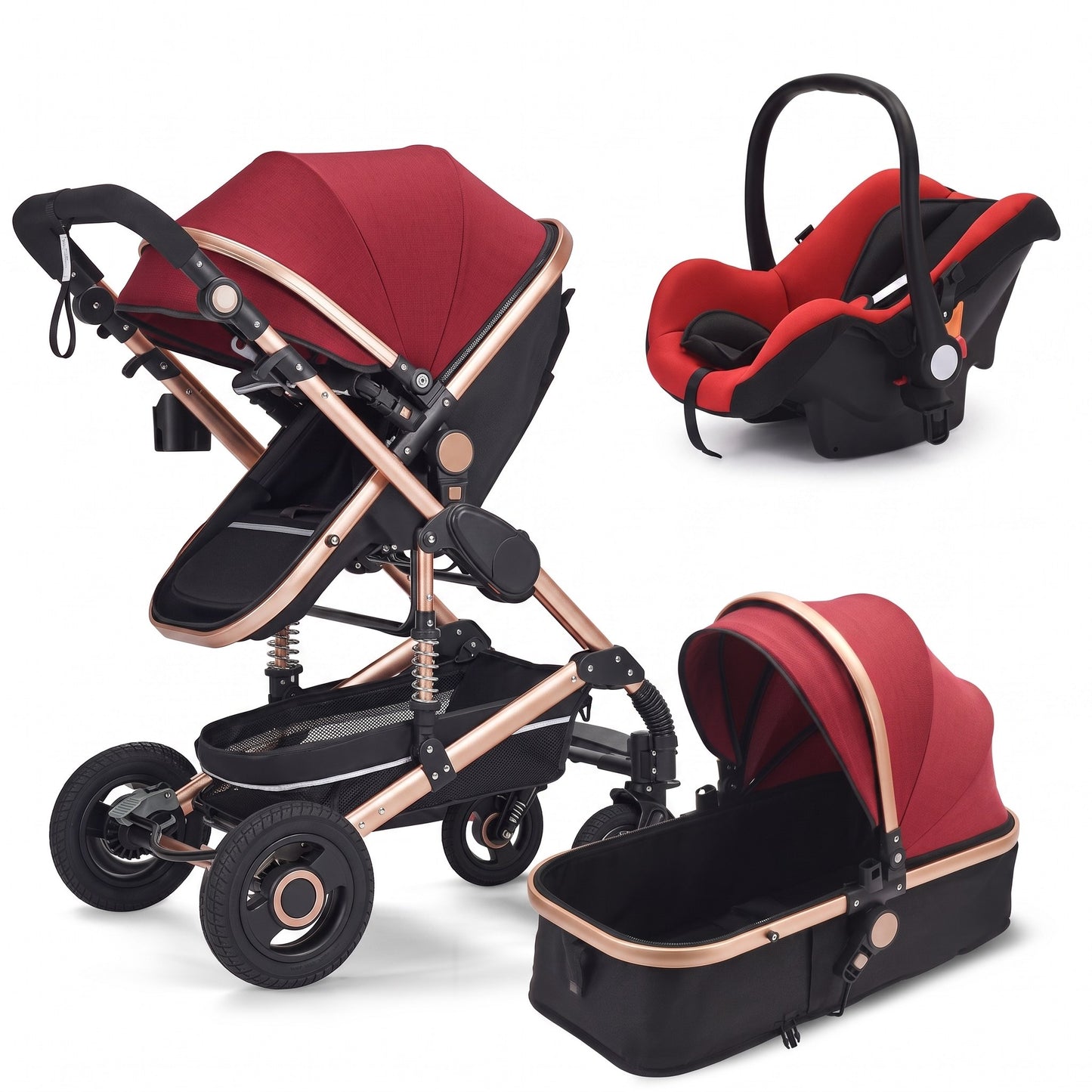 3-in-1 Baby Stroller & Travel System