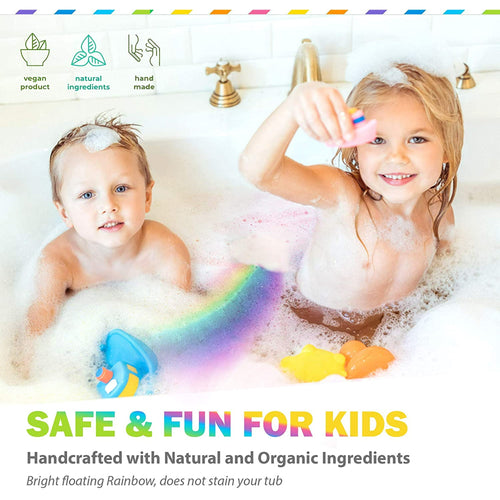 KinderFizz™ Rainbow Bath Bombs for Kids