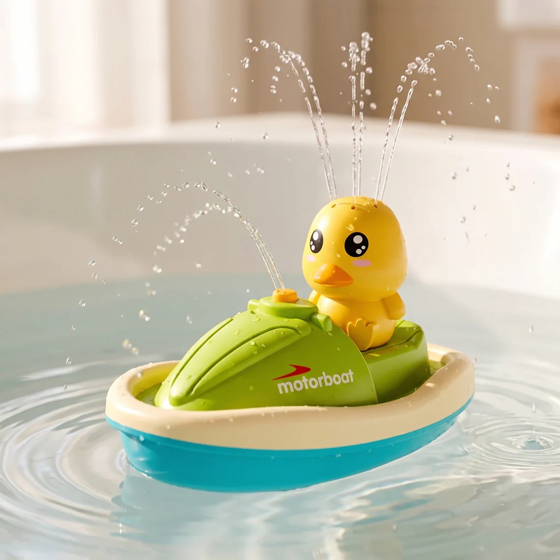Duck Bath Toy Set for Toddlers