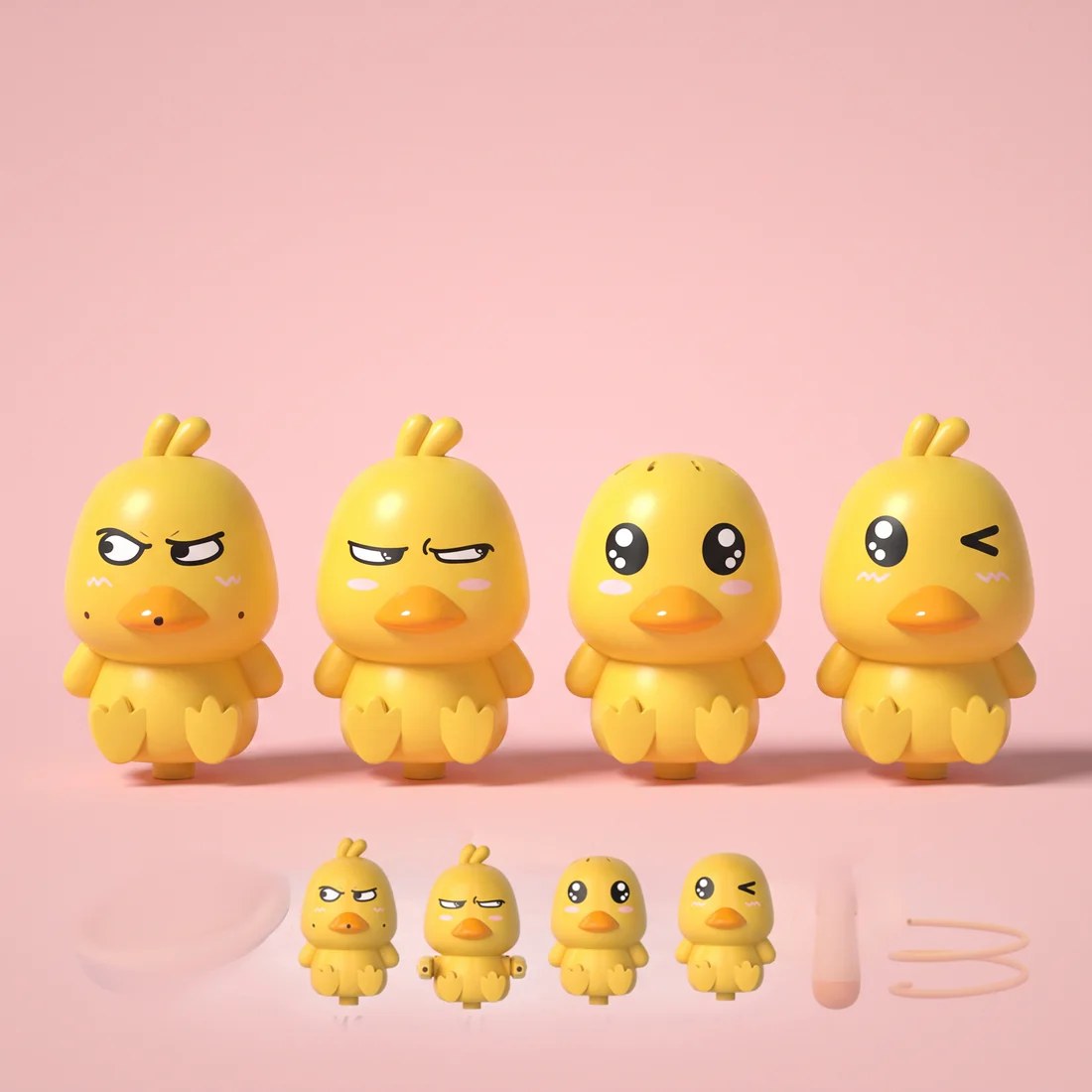 Duck Bath Toy Set for Toddlers
