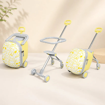 2-in-1 Kids Ride-On Suitcase