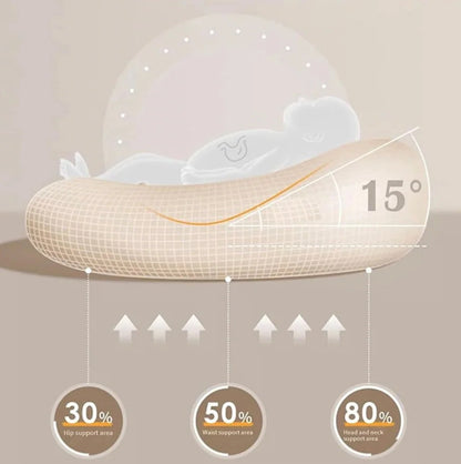 Cozy Cotton Baby Lounger Nest