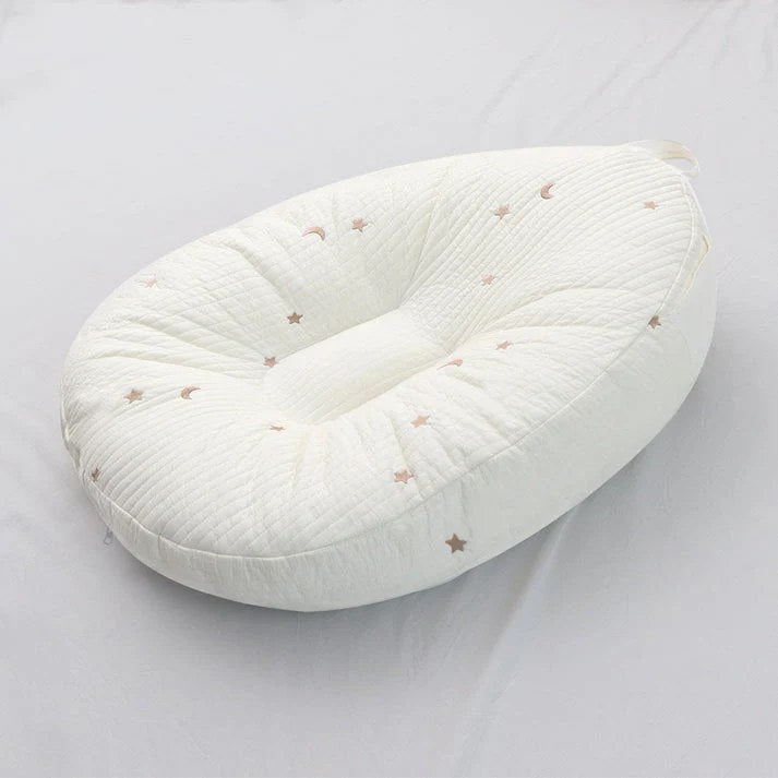 Cozy Cotton Baby Lounger Nest