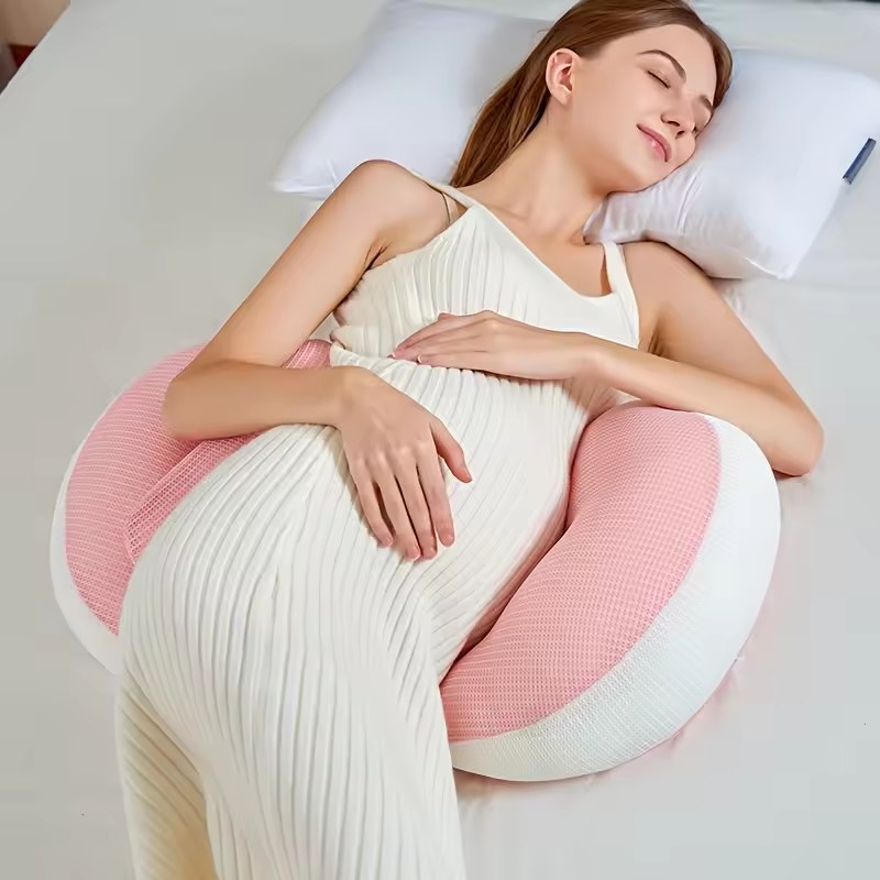 Adjustable Pregnancy Support Pillow for Belly and Lower Back