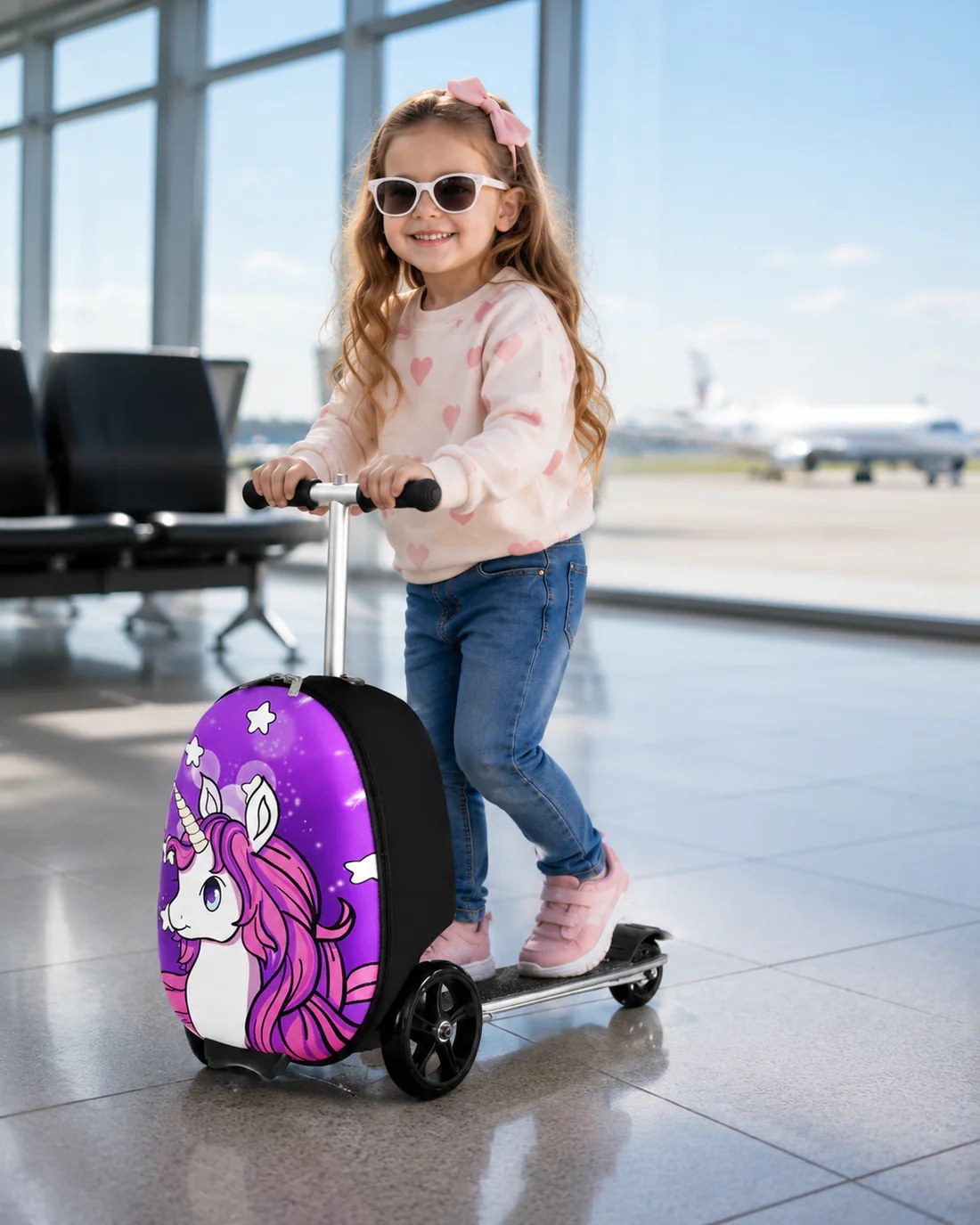 2-in-1 Ride-On Scooter Suitcase