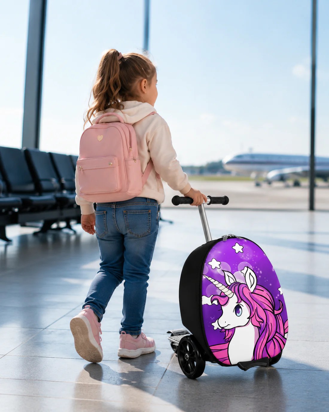 2-in-1 Ride-On Scooter Suitcase