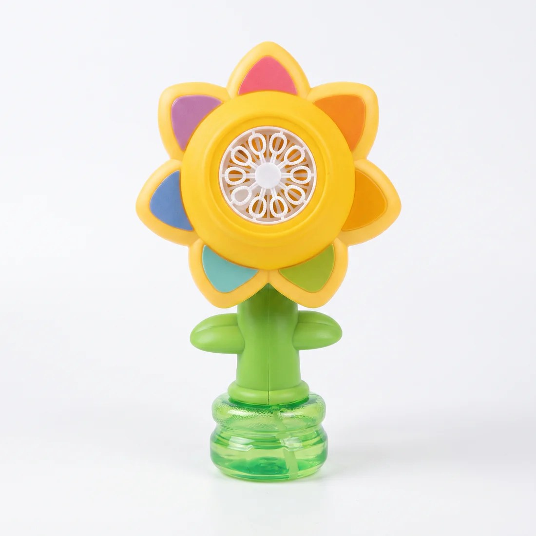 Automatic Sunflower Bubble Machine for Kids